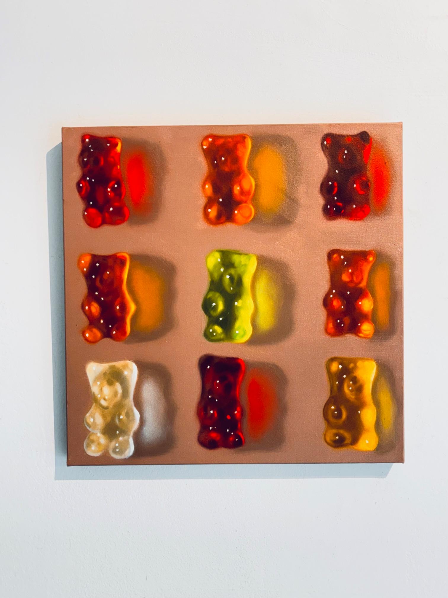 Bears + Bears I -original still life realism oil painting- Pop Art artwork For Sale 1