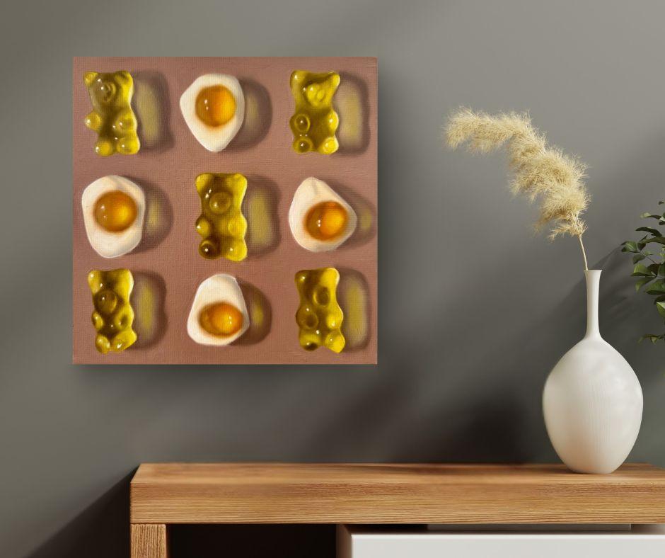 Wir bieten einen kostenlosen weltweiten Versand und übernehmen alle Zölle und Einfuhrsteuern für dieses Kunstwerk. Dieses außergewöhnliche Kunstwerk ist derzeit in der Signet Contemporary Art Gallery und online ausgestellt und zu verkaufen.

Bears +