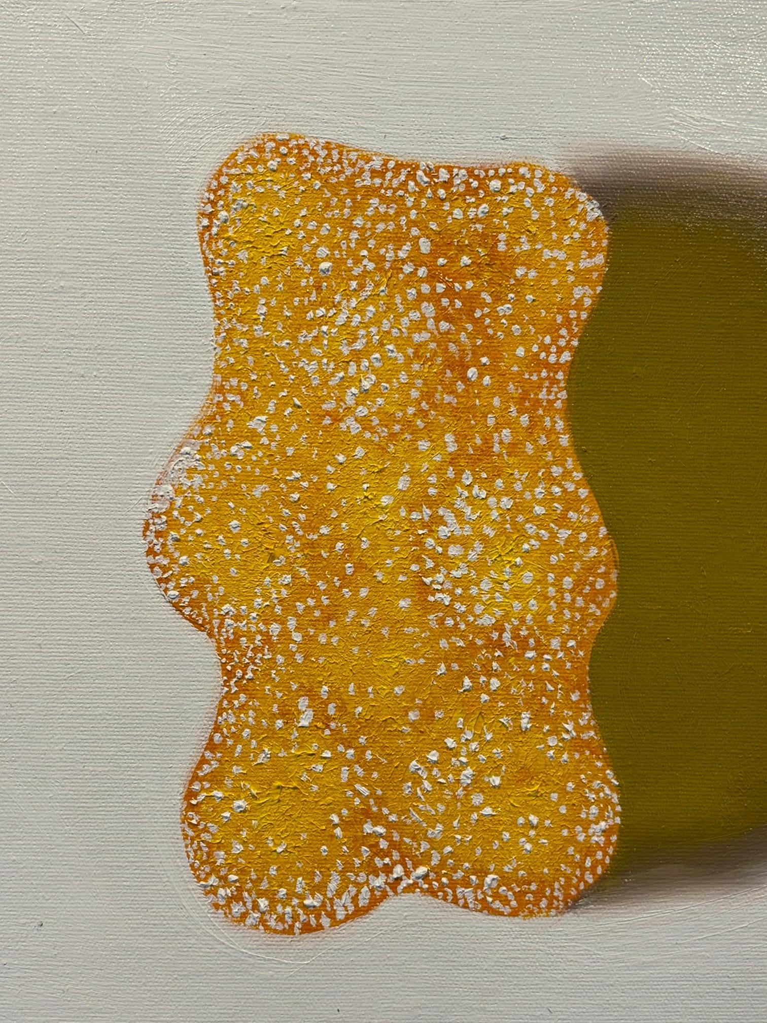 Sour Gummy Bears - Original modernes Pop-Stillleben Ölgemälde - Contemporary Art im Angebot 2