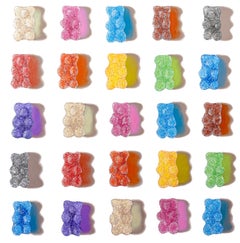 Sour Gummy Bears - Original modern pop still life oil painting- contemporary Art