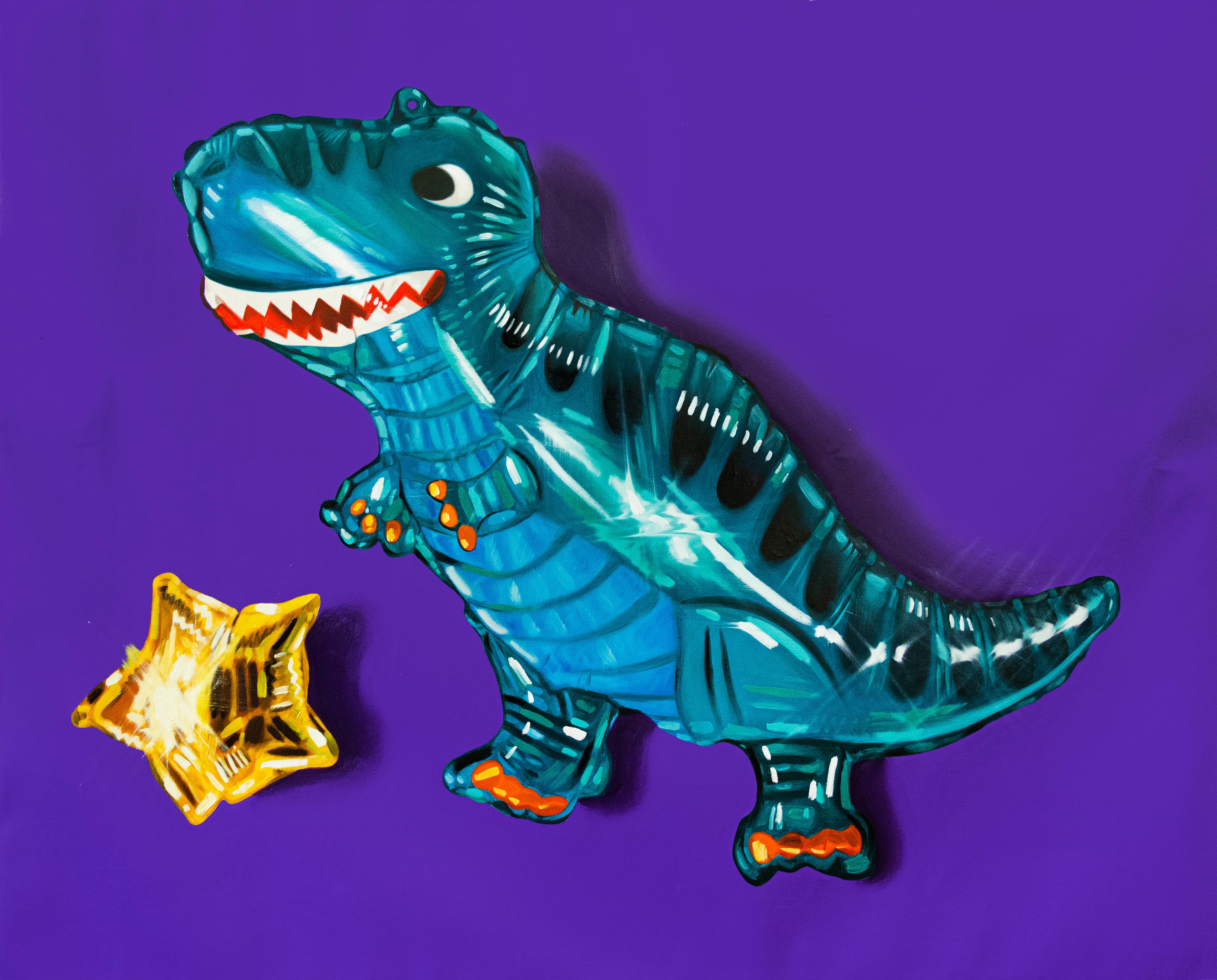 Star Chaser- Original Stilleben Hyperrealismus Ölgemälde-zeitgenössische Kunst