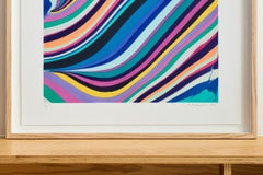 Evening -- Print, Etching, Coloured Lines, Colourful Art by Ian Davenport