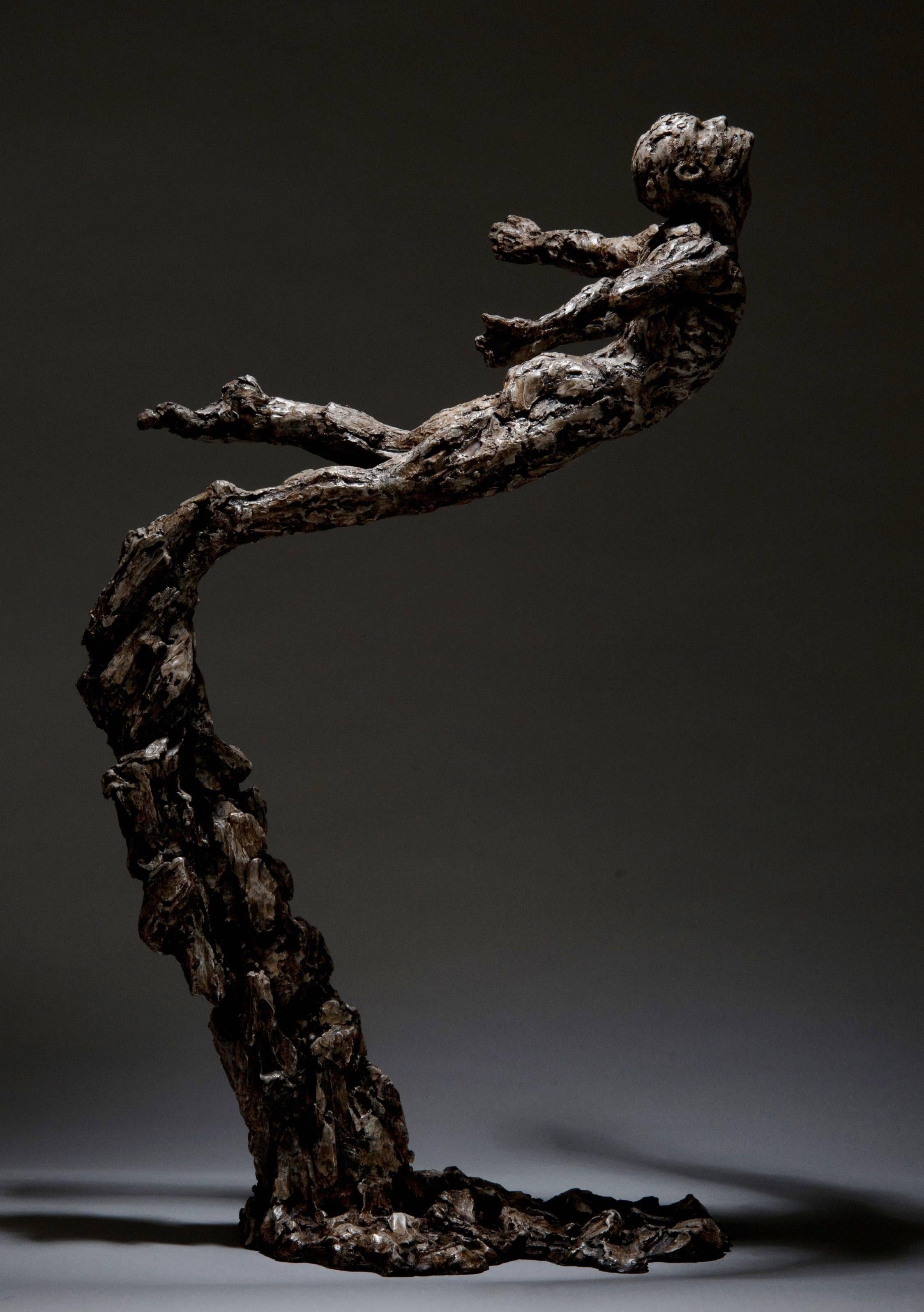 Ian Edwards - Leap Of Faith - Original Signed Bronze Sculpure