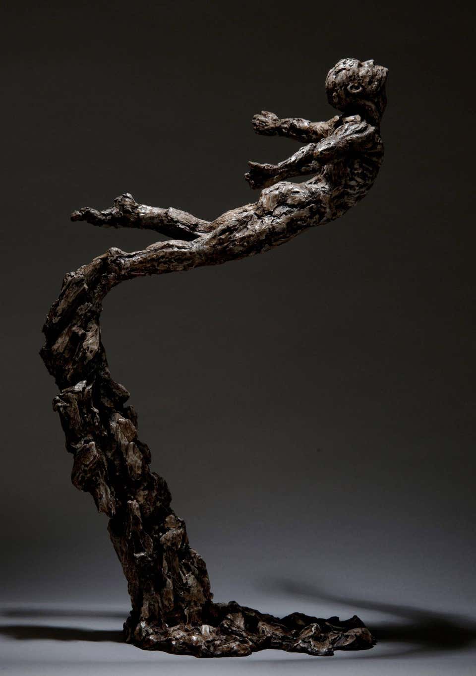 Polles Artist Dominique Polles - Pollès - Bronze Sculpture - Zinzolibdène For Sale at ...