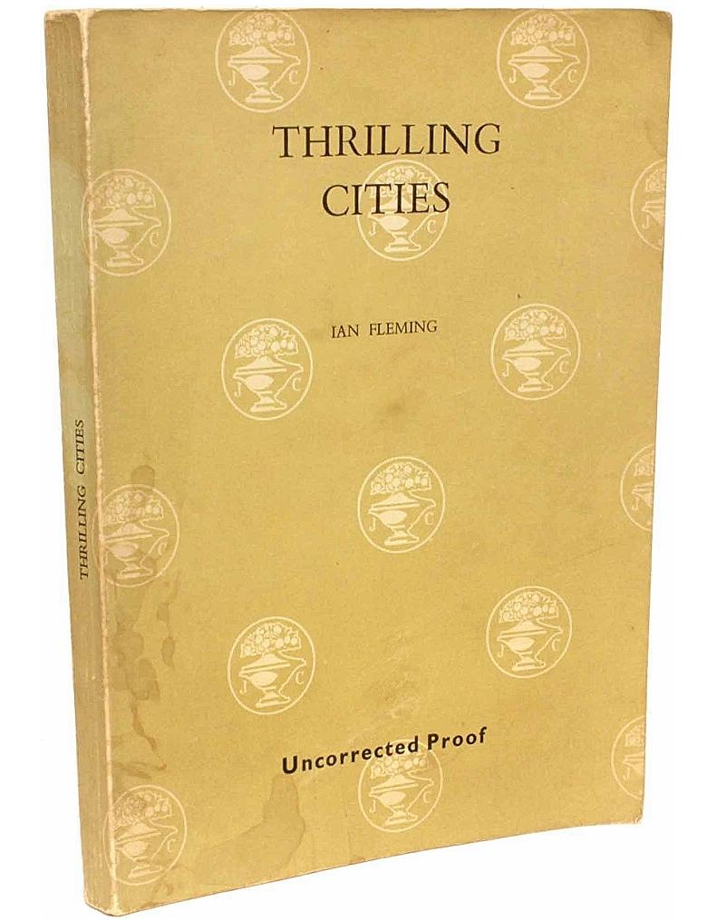 Milieu du XXe siècle Ian Fleming, Thrilling Cities, première édition, copie non correcte, 1963 en vente