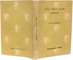 Ian Fleming, You Only Live Twice, 1st Ed - 1st Printing, Uncorrected Proof 1964