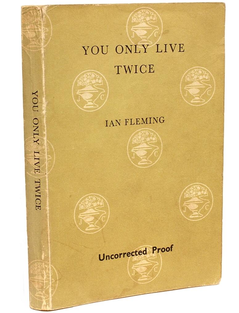 Mid-20th Century Ian Fleming, You Only Live Twice, 1st Ed - 1st Printing, Uncorrected Proof 1964 For Sale
