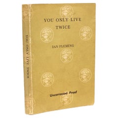 Ian Fleming, You Only Live Twice, 1st Ed - 1st Printing, Uncorrected Proof 1964