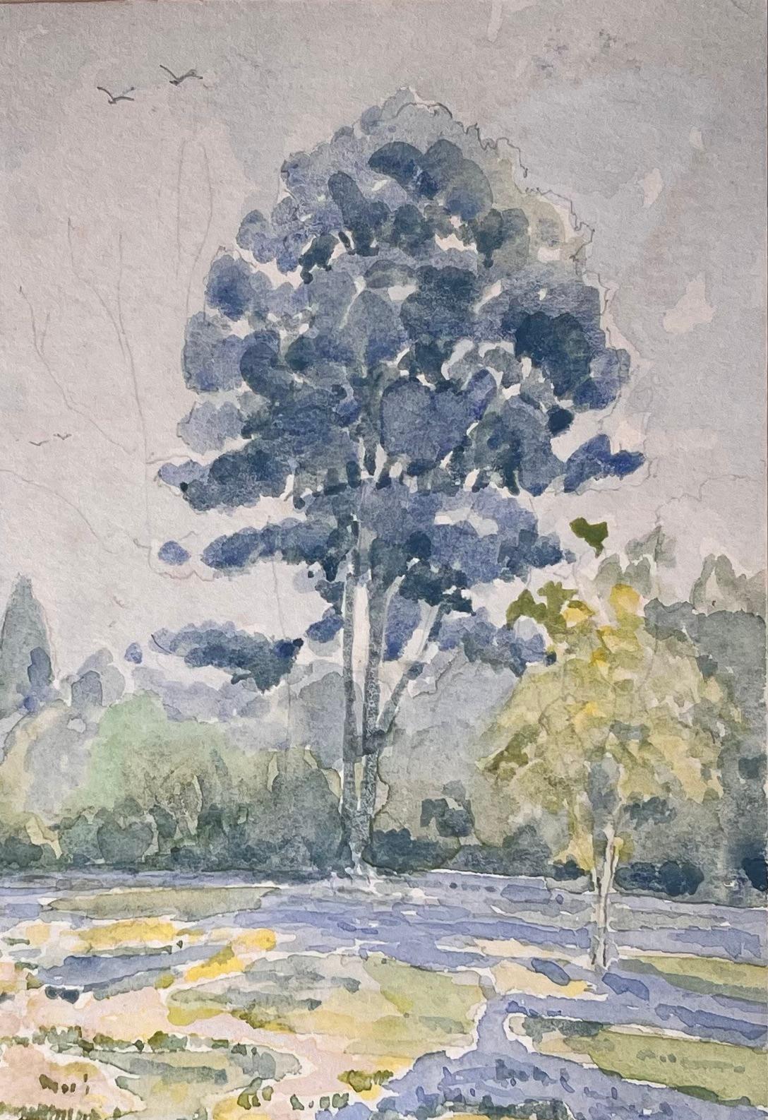 Acquerello inglese finemente dettagliato di una scena di bosco - Art Impressionismo di Ian G. Walker