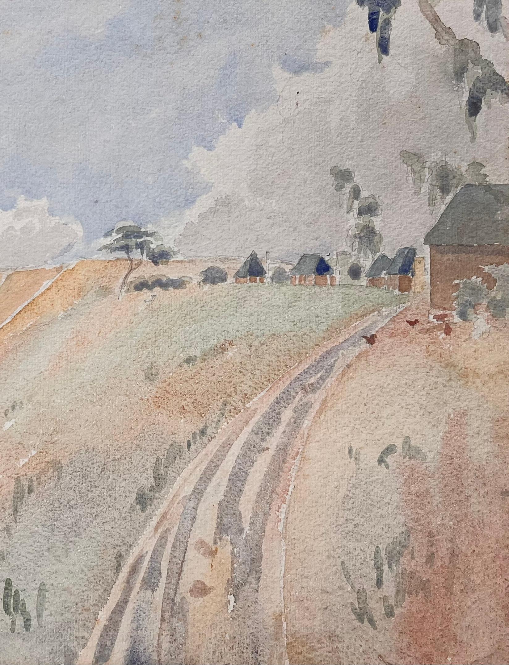 Medium: Watercolour on paper, unframed
Size: 10 inches (height) x 14 inches (width)
Signed: Yes
Condition: Sound condition, with some minor signs of foxing visible
Provenance: Private collection

Description:
This watercolor by Ian G. Walker appears