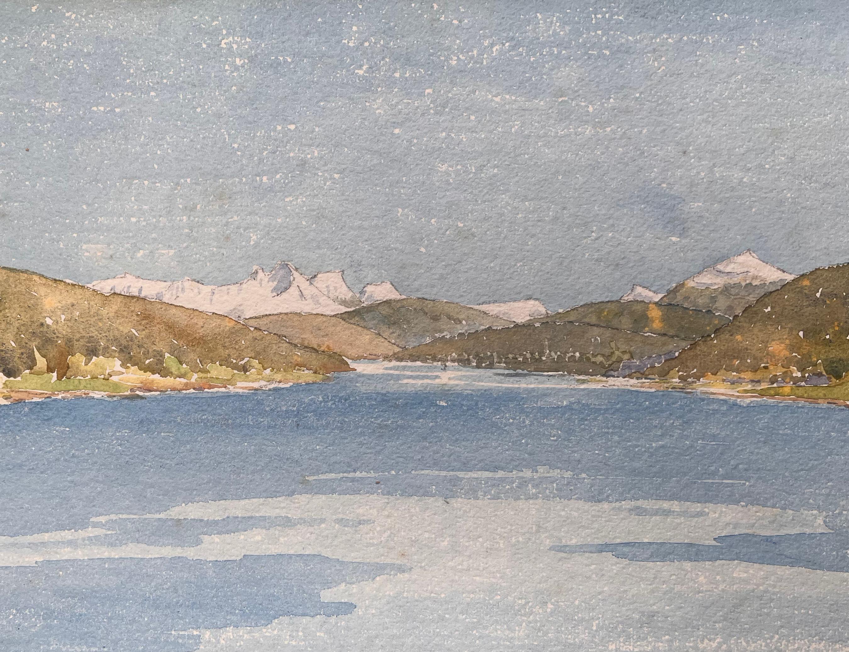 Medium: Acquerello su carta, senza cornice
Dimensioni: 10 pollici (altezza) x 14 pollici (larghezza)
Firmato: No
Condit: Condizioni buone, con alcuni piccoli segni di foxing visibili.
Provenienza: Collezione privata

Descrizione:
Questo acquerello