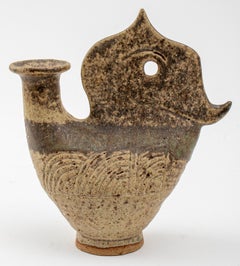Ian Godfrey Stoneware Pilgrim Flask