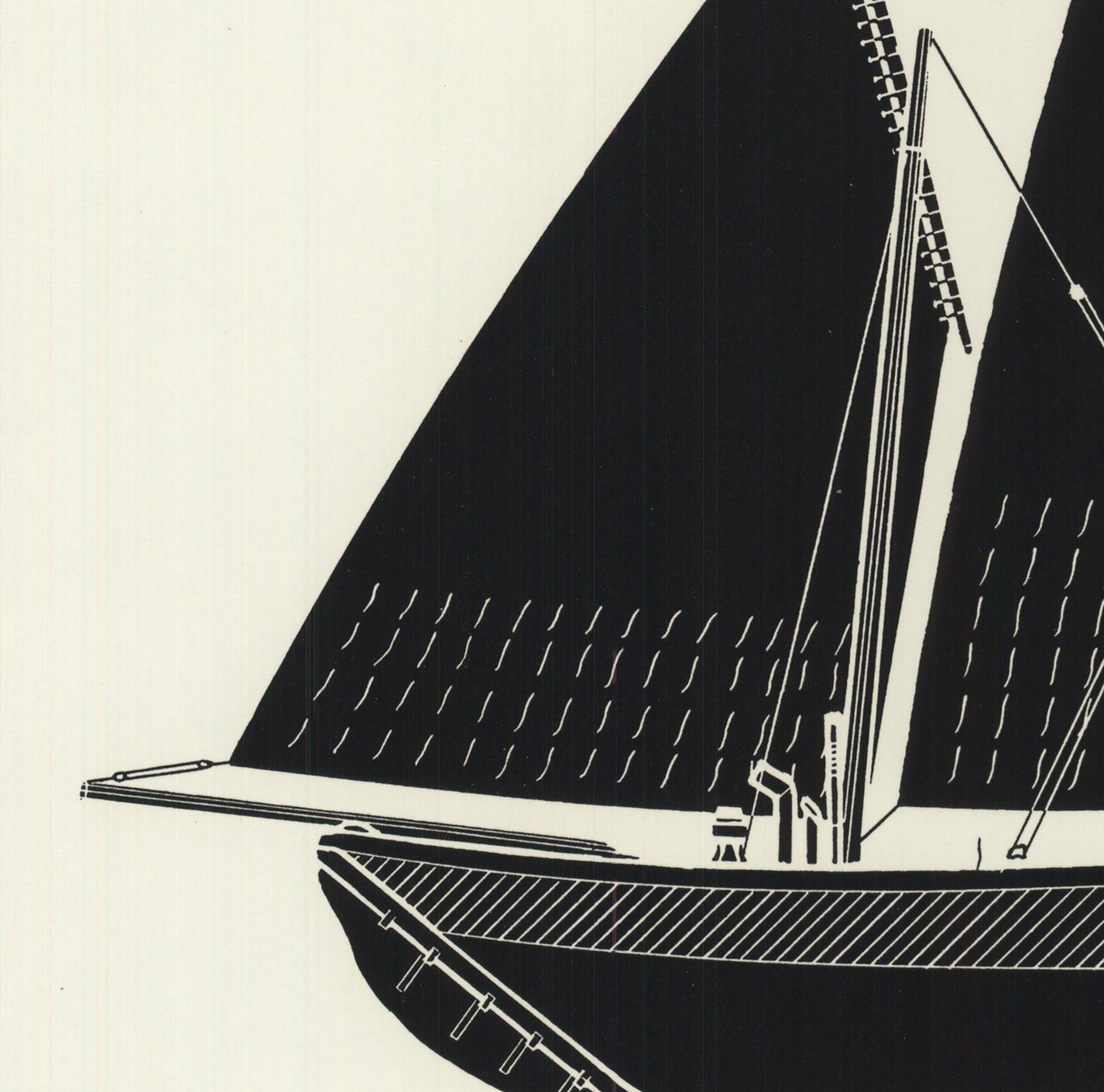 Ian Hamilton Finlay - Ian Hamilton Finlay 'Scottish Zulu' Black, White ...