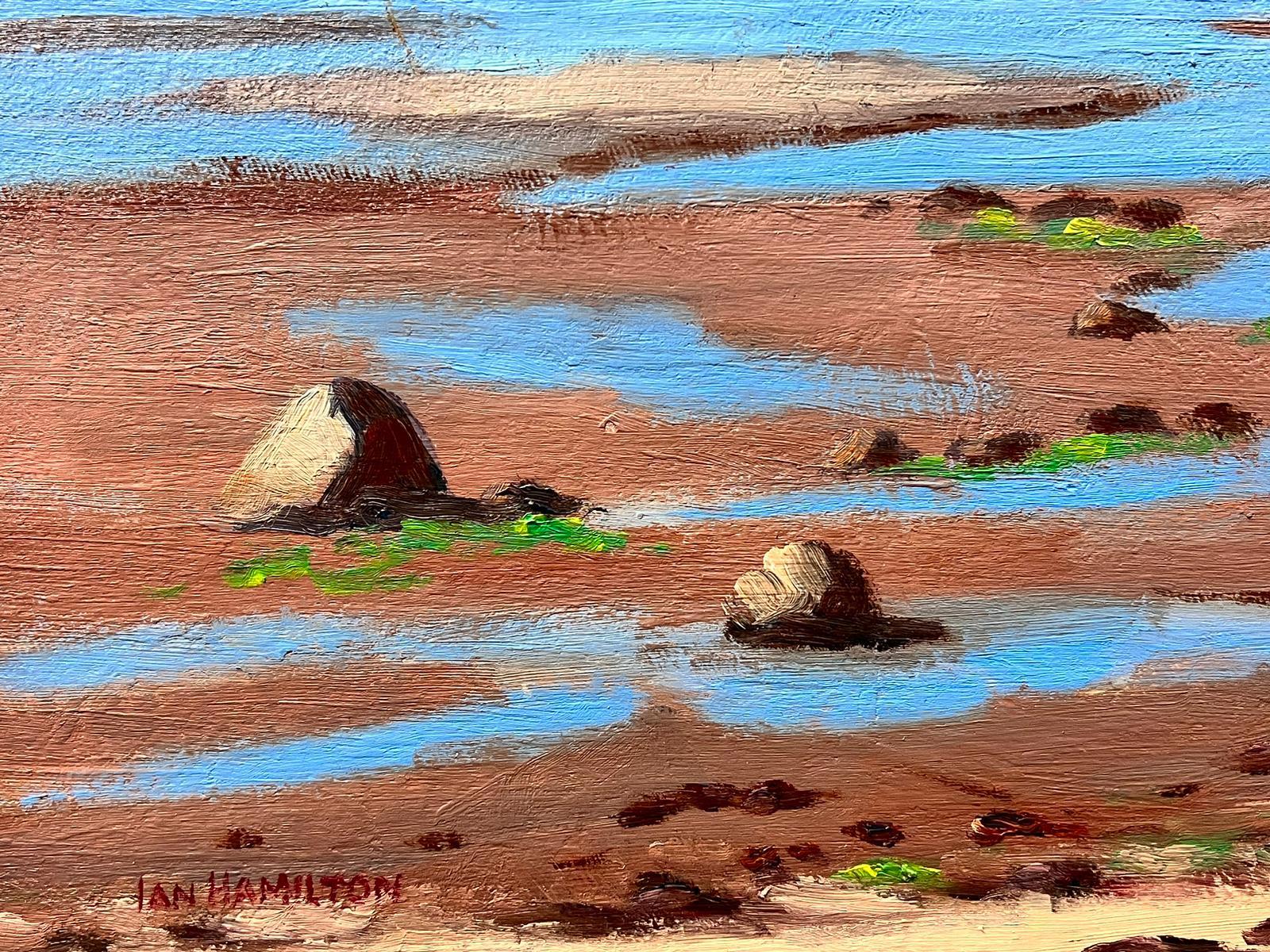 The Outer Hebrides Superb Scottish Oil Painting, Beach & Coastal Seascape For Sale 1