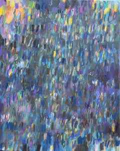 Violet Hour, Abstract Painting