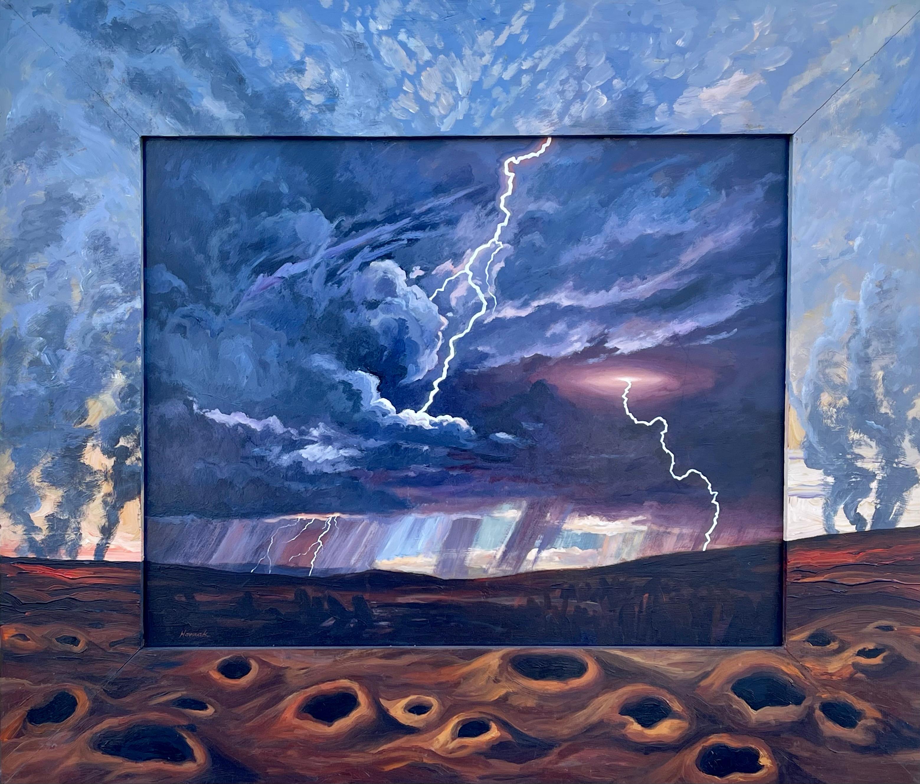Das Reich des Asmodeus, 1985, Ian Hornak - Gemälde