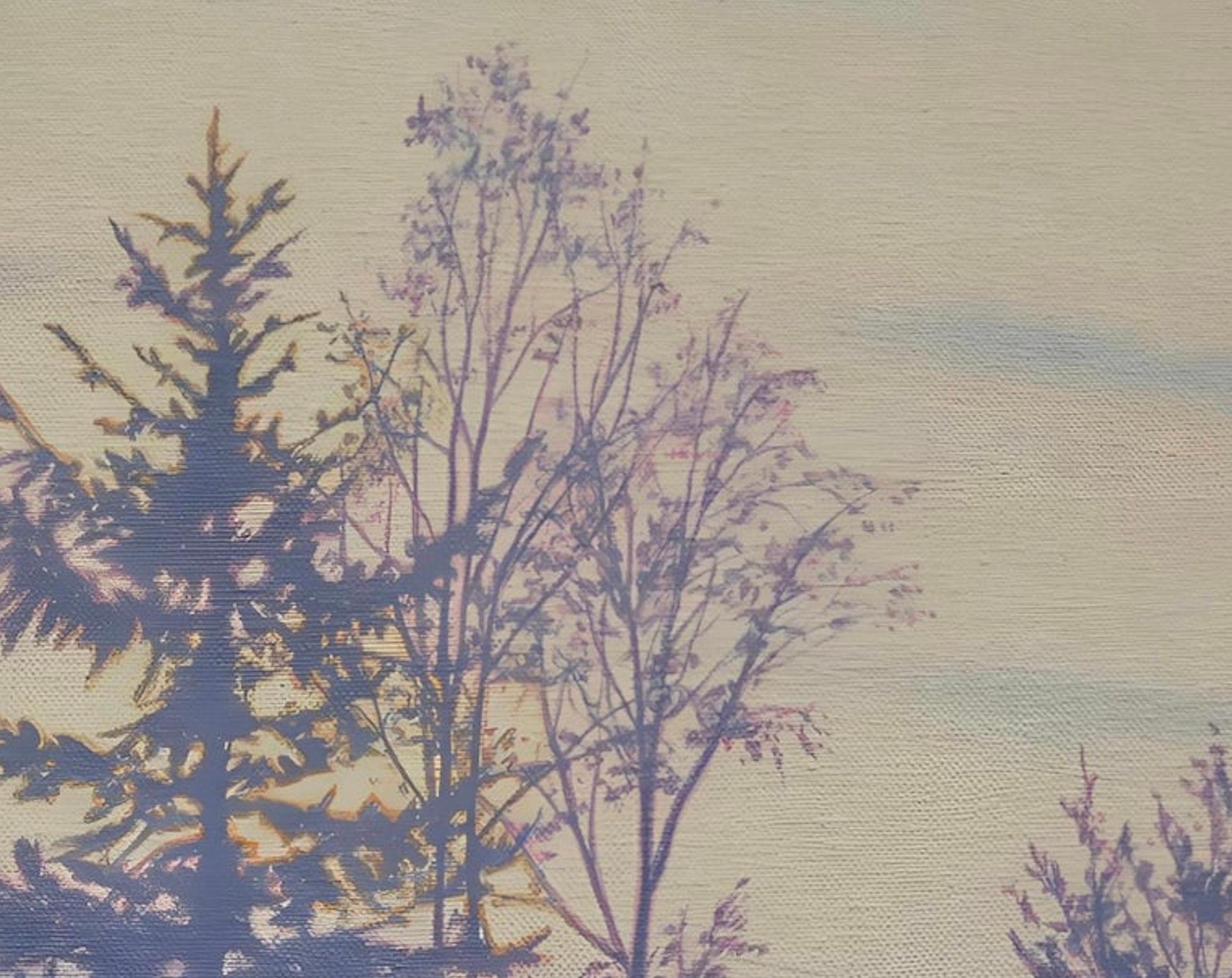 La finestra di Friedrich: Variazione IV (Acqua e nebbia) 1981, Ian Hornak - Pittura in vendita 5