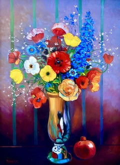 Homage to Redon, Ian Hornak – Gemälde