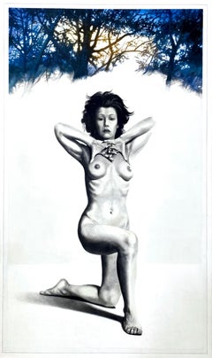 Ian Hornak, Nu féminin : Clair de lune (Andy Warhol Superstar, Ultra Violet), 1971