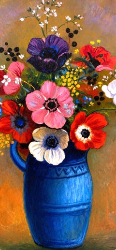 Ian Hornak, Fiori alla maniera di Redon #7: Anemoni, 1998
