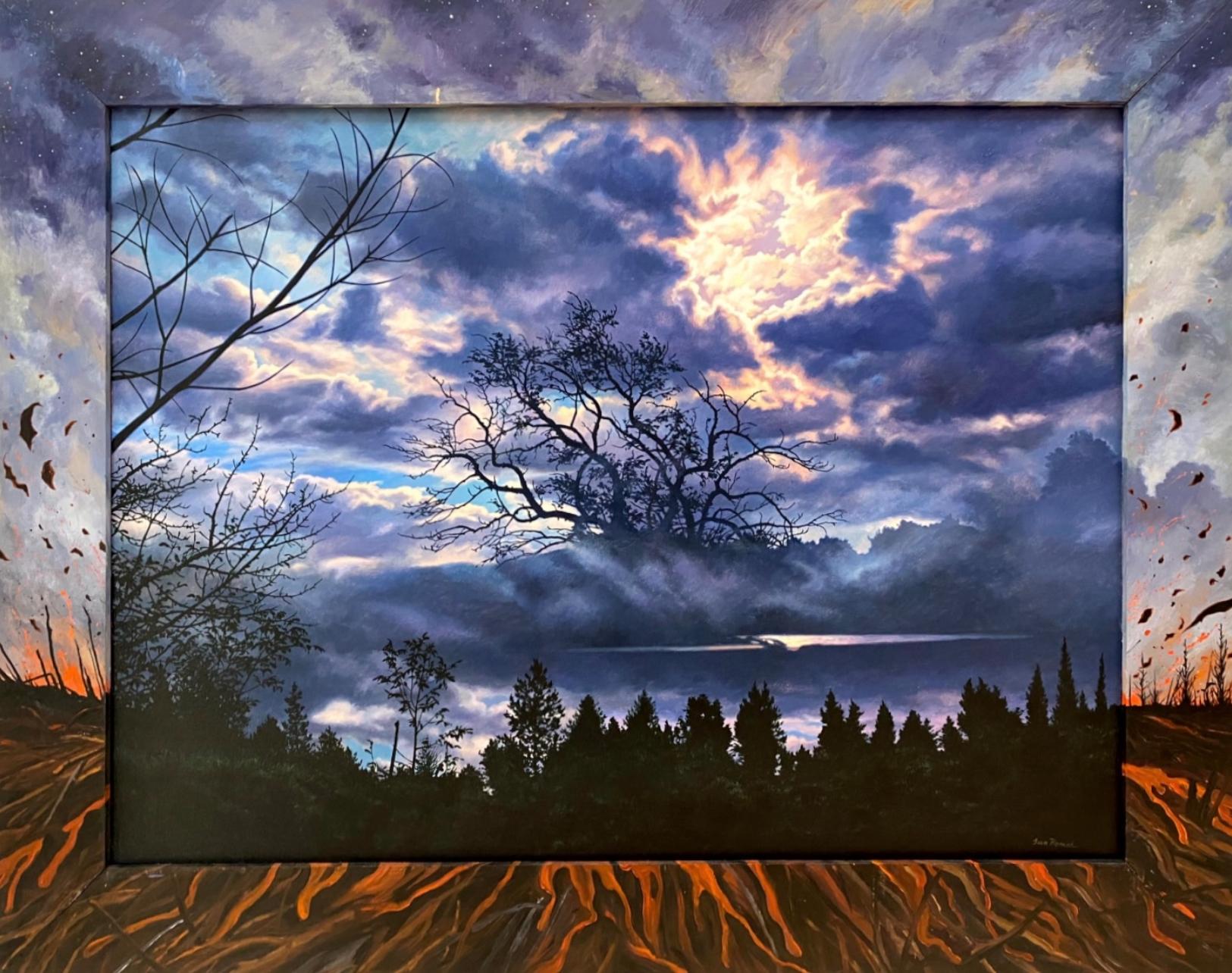 Landscape Painting di Ian Hornak - Ultima canzone: Beim Schlafengehen-Going to Sleep (omaggio a Richard Strauss)