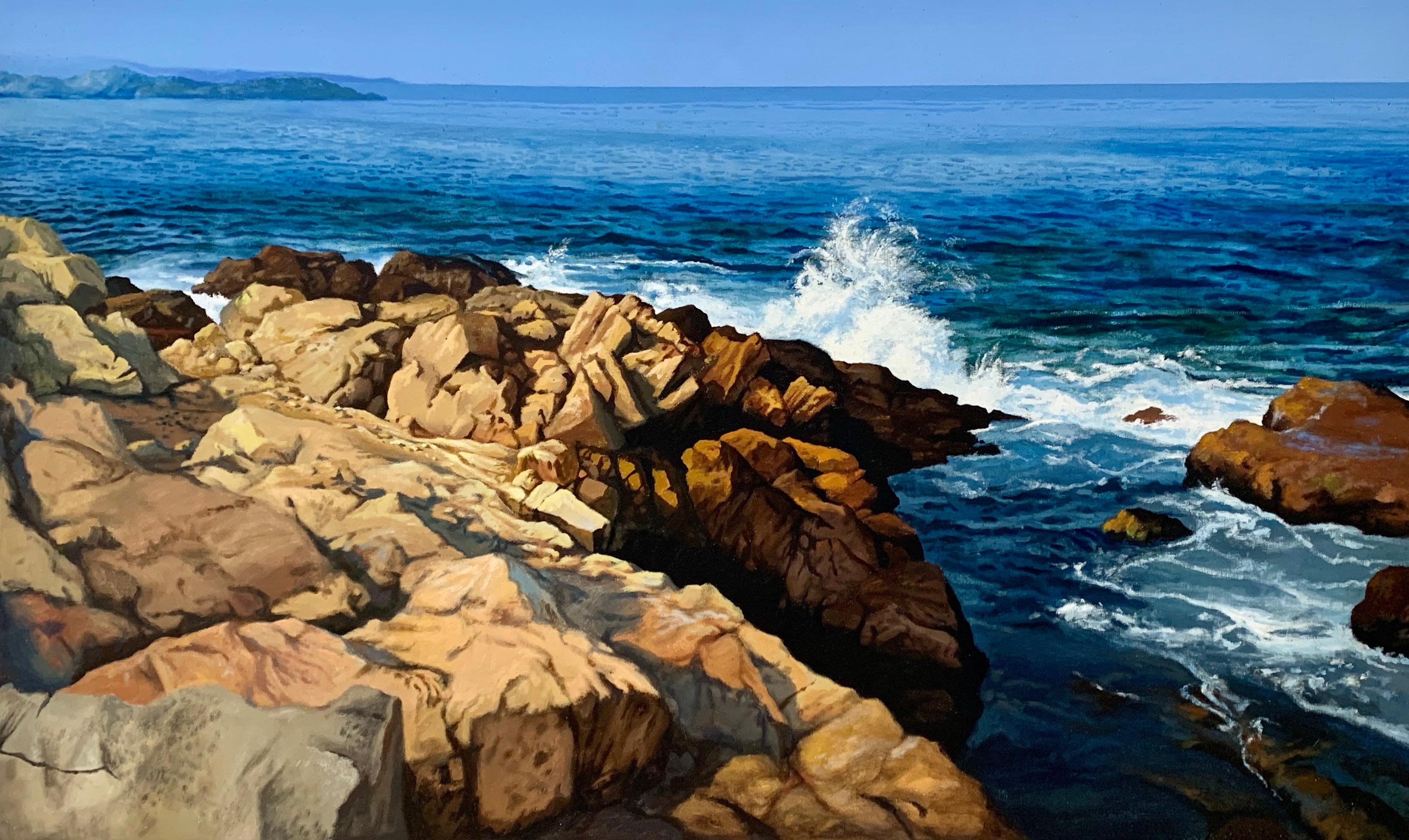 Ian Hornak Still-Life Painting - Lion’s Head Rock (East Hampton, New York)