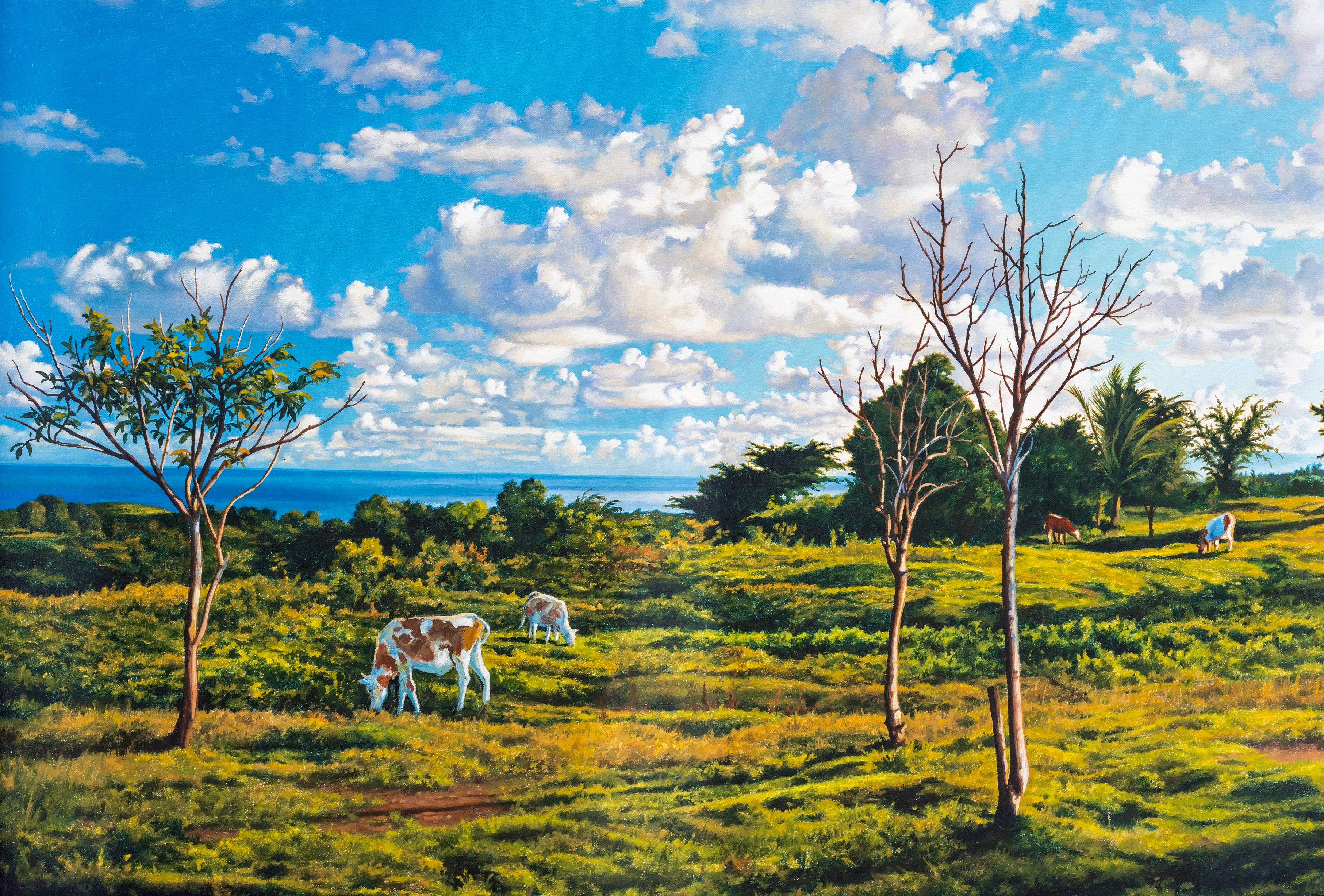 Mirando hacia Oyster Pond, Montauk, Ian Hornak en venta 2