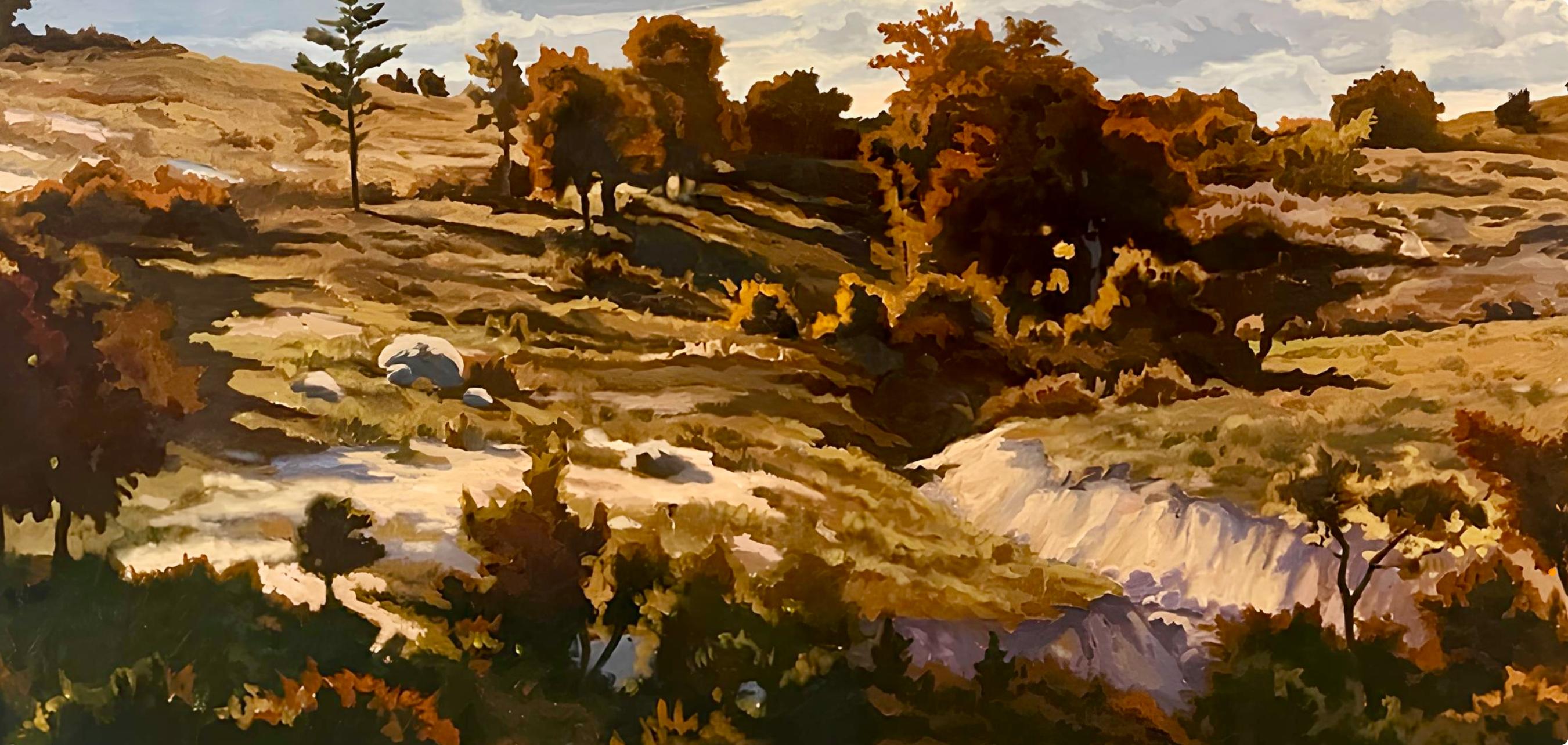 Pastoral Landscape, Ian Hornak - Painting For Sale 1