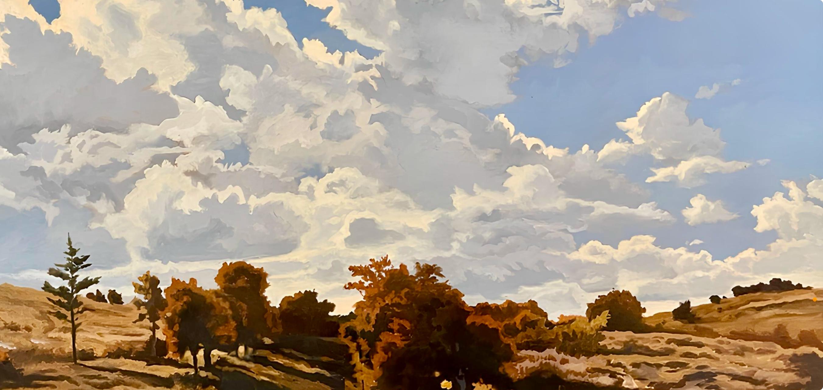 Pastoral Landscape, Ian Hornak - Painting For Sale 3