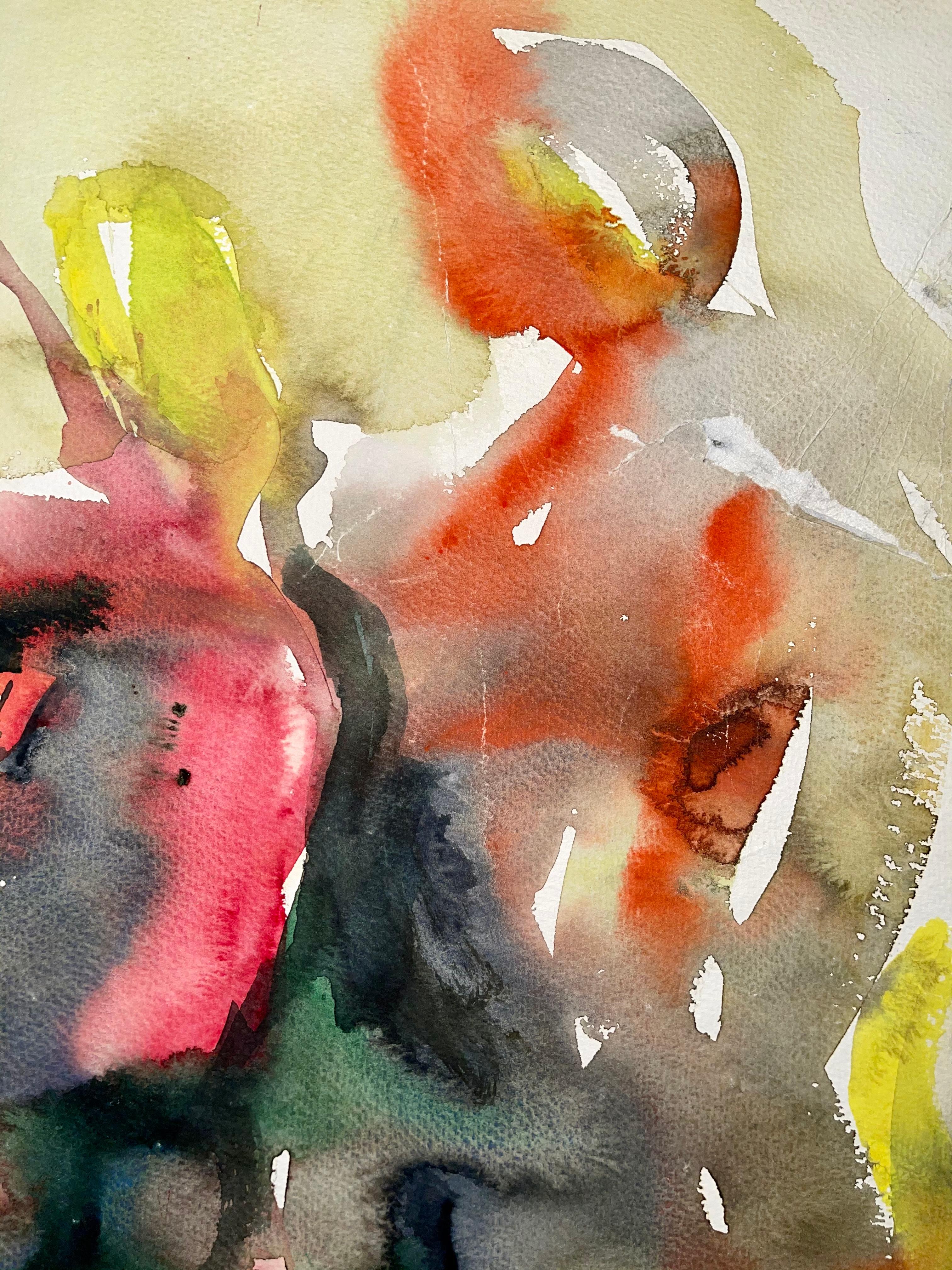 Sin título (Figuras abstractas que celebran) en venta 2