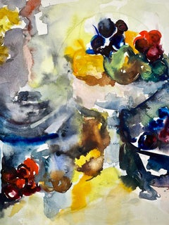 Untitled (Abstract Still Life with Flowers and Fruit)