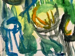 Untitled (Abstract Still Life with Flowers and Fruit)