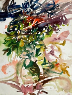 Senza titolo (Natura morta astratta con fiori)