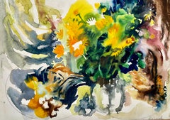Untitled (Abstract Still Life with Flowers)