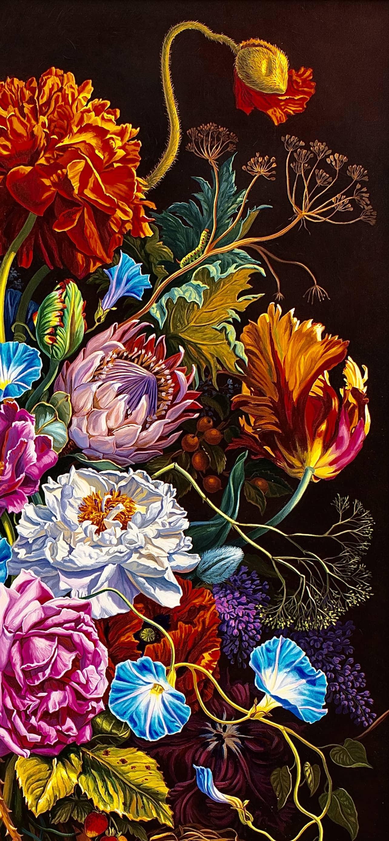 baroque floral art