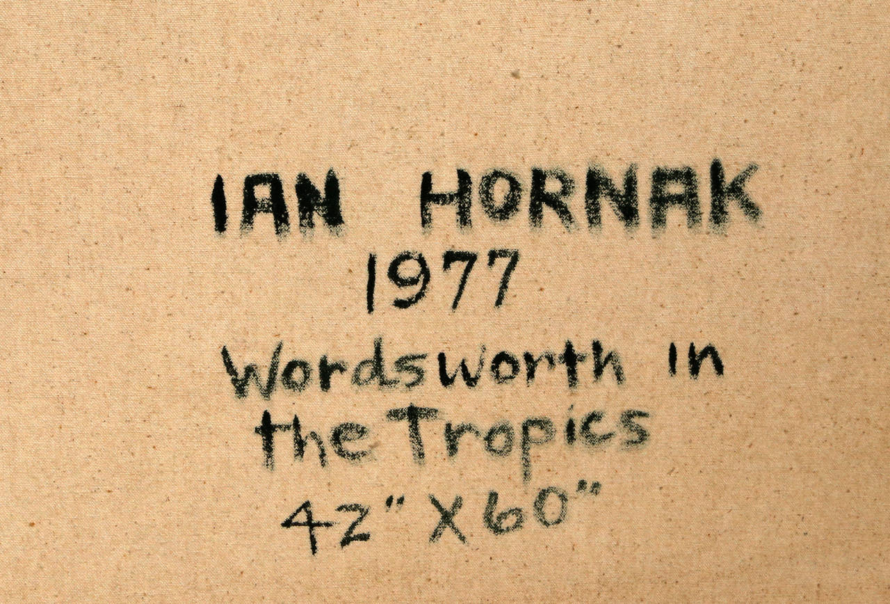 Wordsworth in the Tropics, Hyper-realist Painting by Ian Hornak For Sale 1