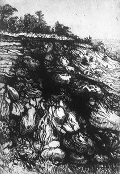 Ian Hornak, Rocky Embankment, Circa 1965