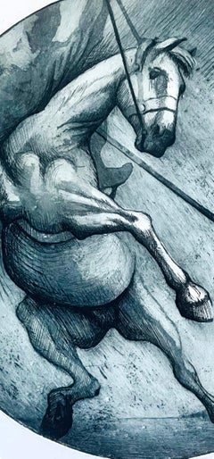 Ian Hornak, Saint George and the Dragon, Circa 1965