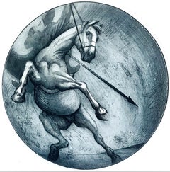 Ian Hornak, Saint George and the Dragon, Circa 1965