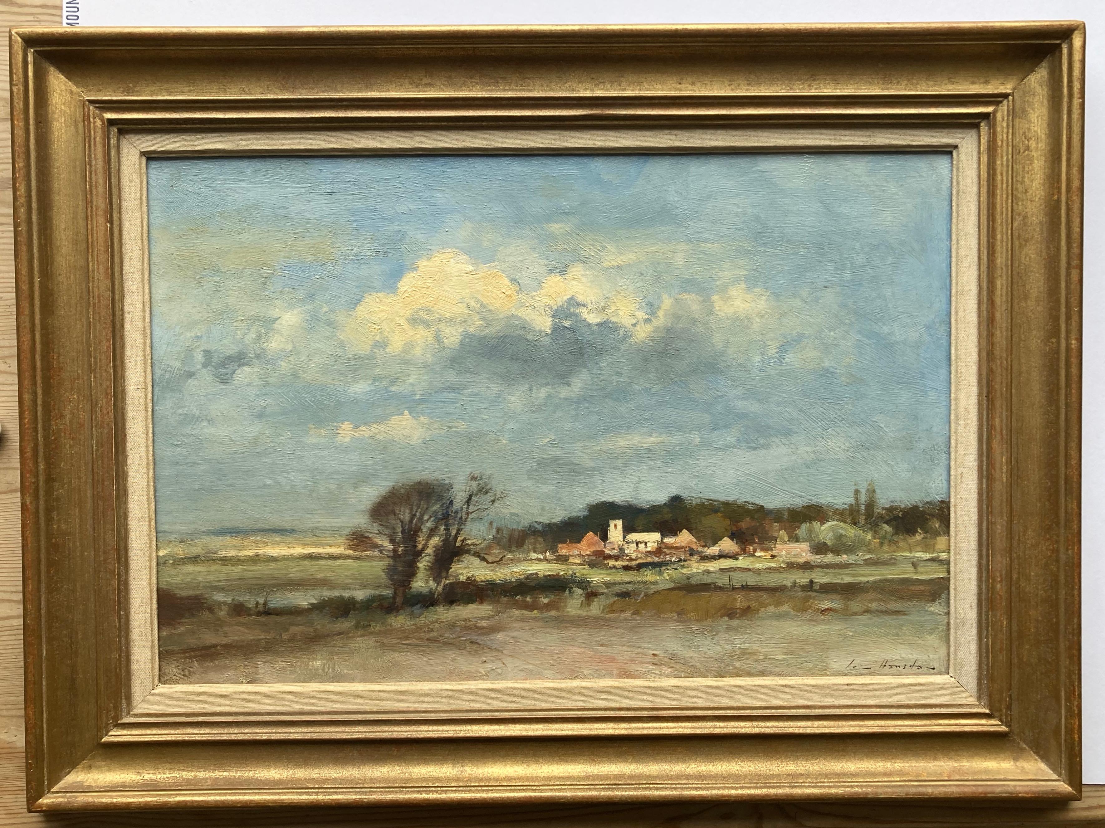 Ian Houston, vue impressionniste d'un paysage du Norfolk 1