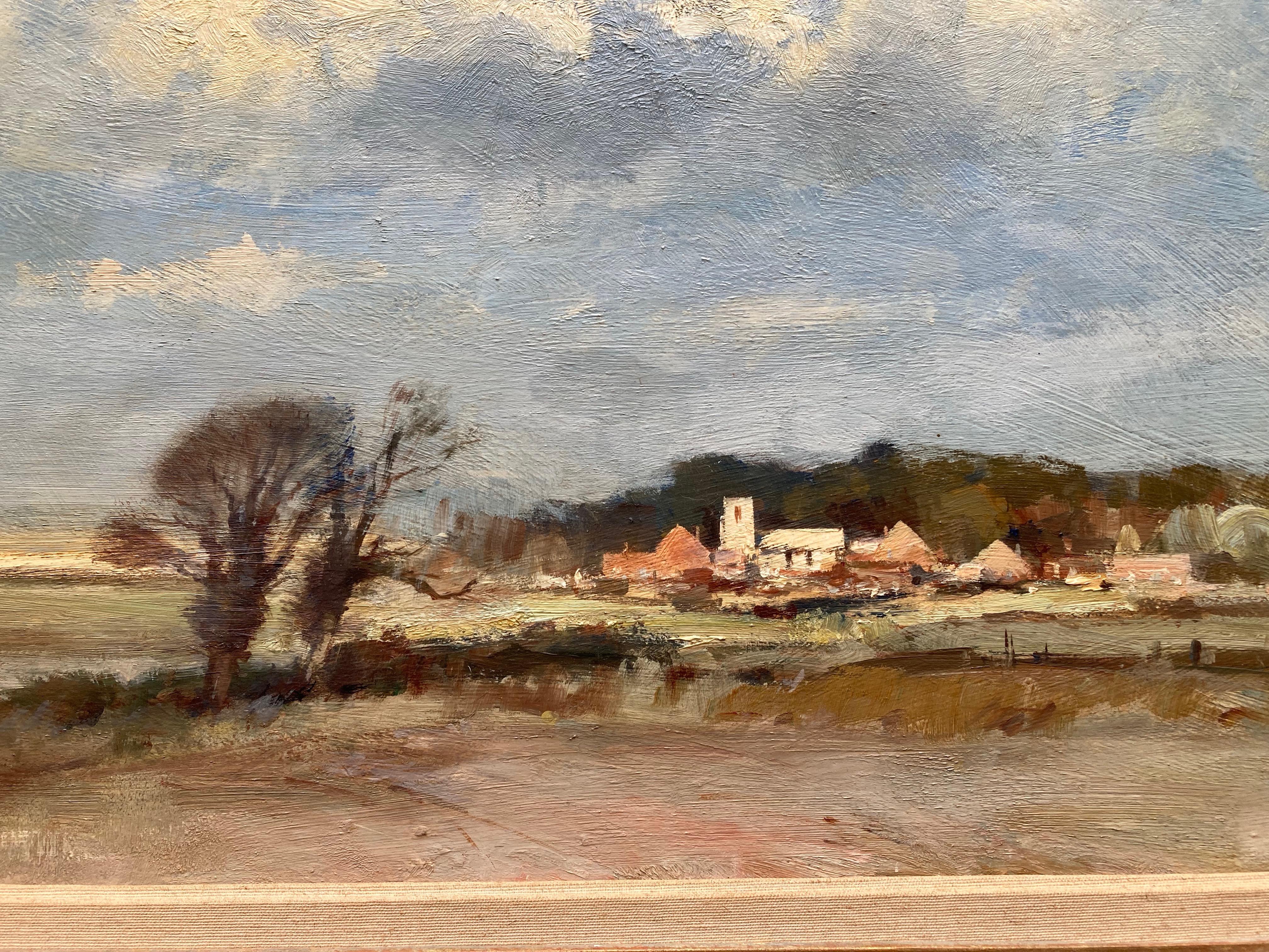 Ian Houston, vue impressionniste d'un paysage du Norfolk 2