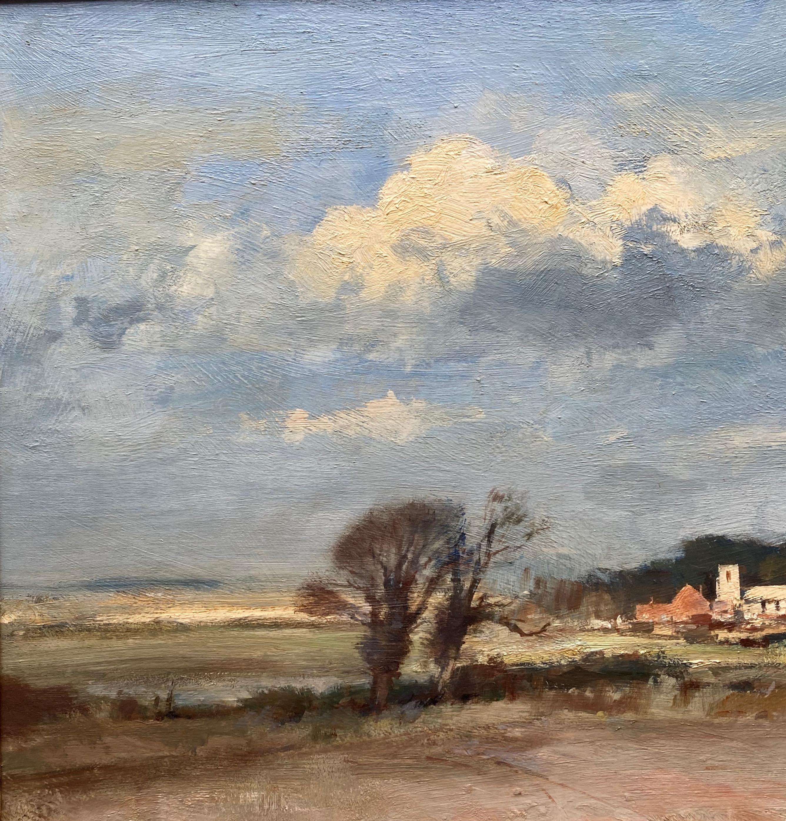 Ian Houston, Impressionist view of Norfolk landscape 1