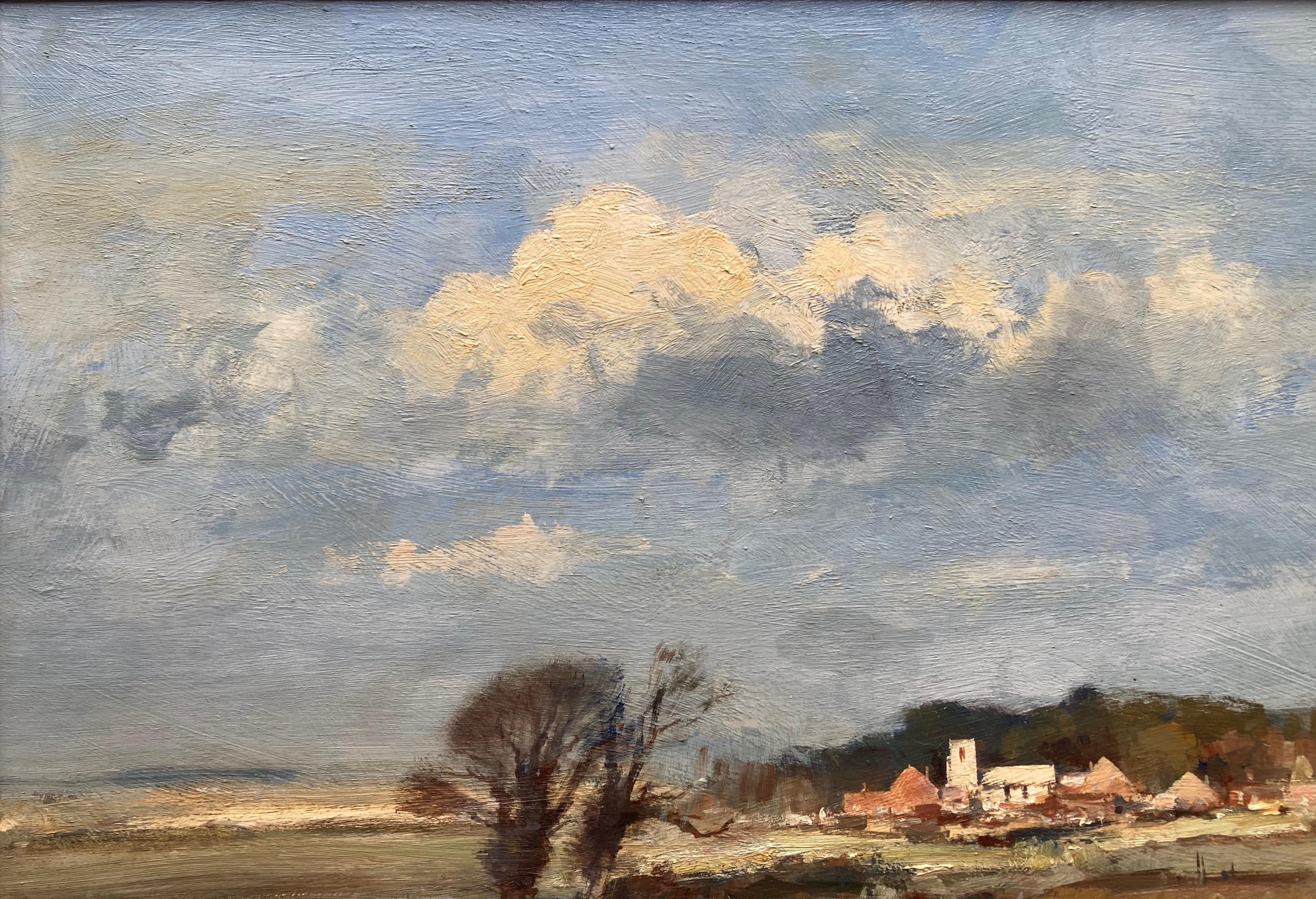 Ian Houston, Impressionist view of Norfolk landscape 2