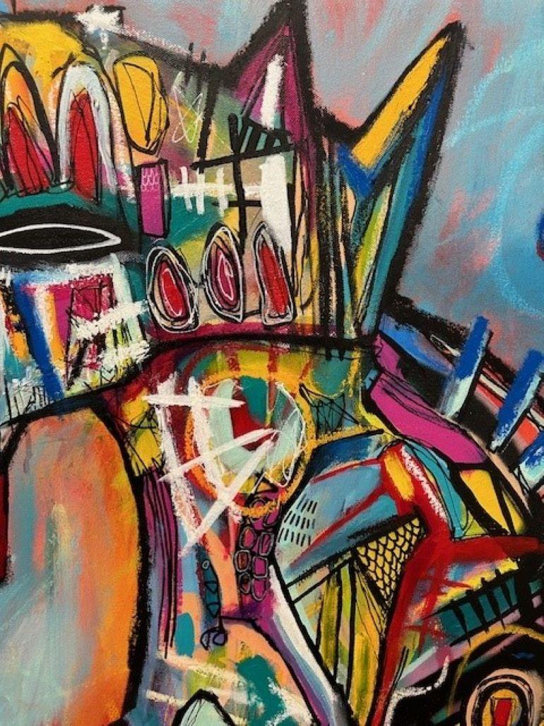 Labyrithine - Street Art Mixed Media Art by Ian Jones