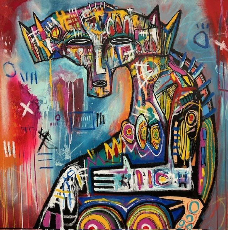 Labyrithine - Mixed Media Art by Ian Jones