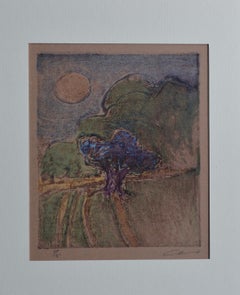 Lonely Giant. Contemporary Limited Edition Etching