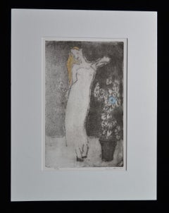 "Party Girl" Contemporary limited edition etching