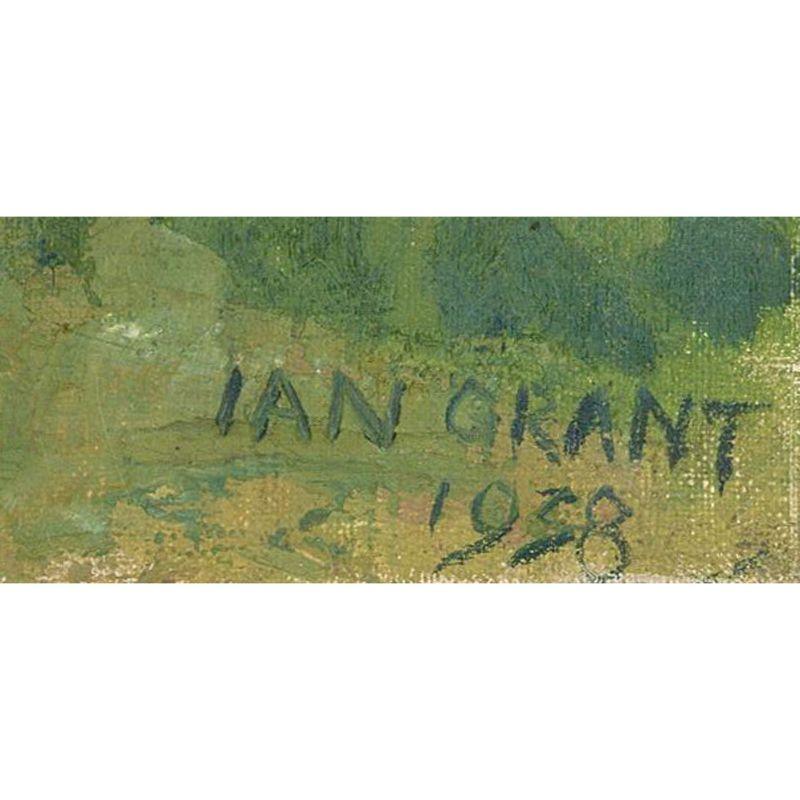 Ian MacDonald Grant (1904-1993) - 1958 Oil, Water Under the Bridge For Sale 1