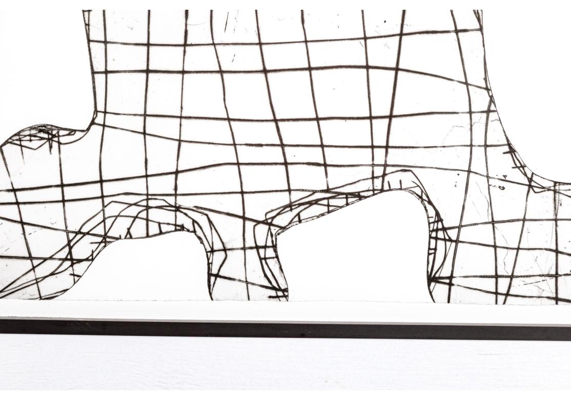 Ian McKeever (Brite, B. 1946) Farbradierung J im Zustand „Gut“ im Angebot in Bridgeport, CT
