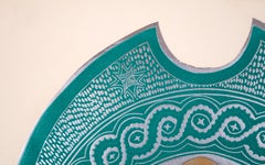 "The Mermaid of Zennor" - Psychedelic Visionary Metallic Print, 9/100